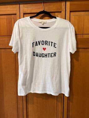 Favorite Daughter White Tee Shirt